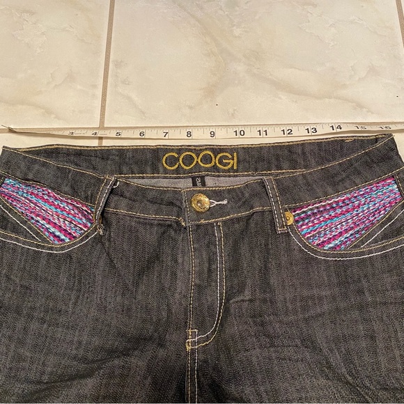 - COOGI jeans 11/12 Embroidery pockets Australian brand - Picture 4 of 10